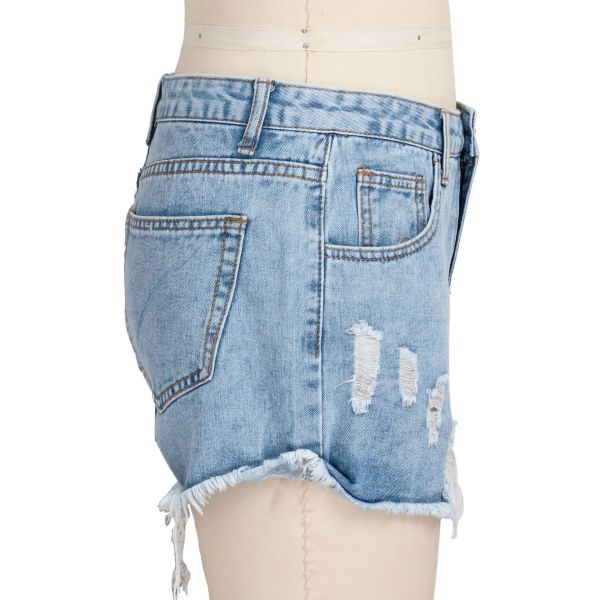 Fashion all-match slim slimming ladies denim shorts HSF2298