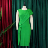 Fashion buttock Tongle large dress