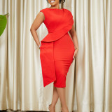 Fashion buttock Tongle large dress