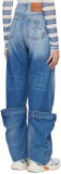 Featured embroidered jeans