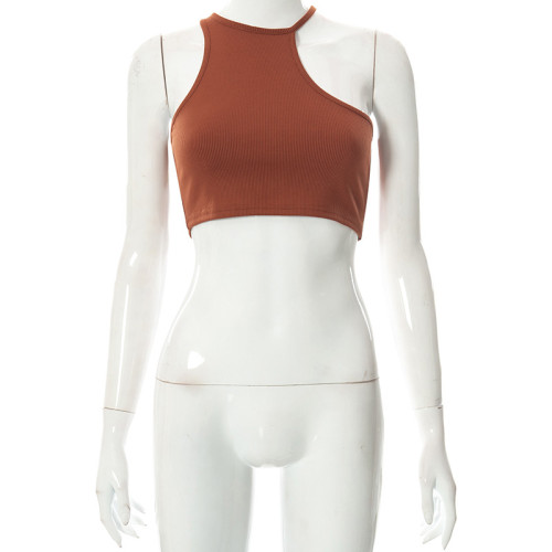 Design Sense Tank Top Women's Summer Sexy Umbilical Short Top