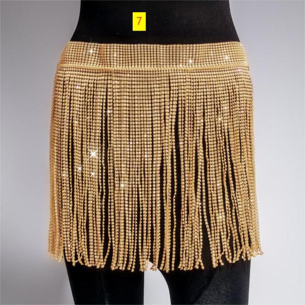Sexy Flash Diamond Lace Panel Skirt