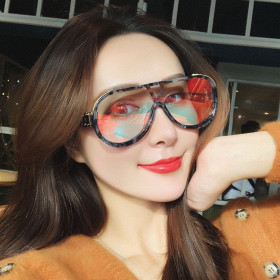 Women's sunglasses Sunvisor one-piece sunglasses Men's sunglasses