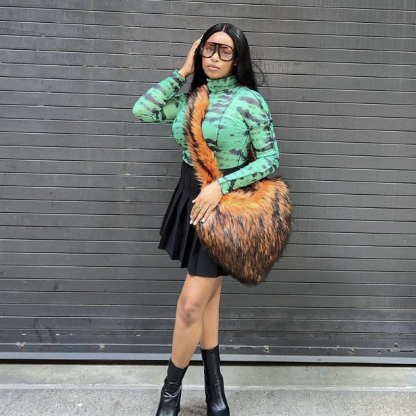 Crossbody Love Bag Imitation Raccoon Dog Fur Grass Plush Large Capacity Shell Bag