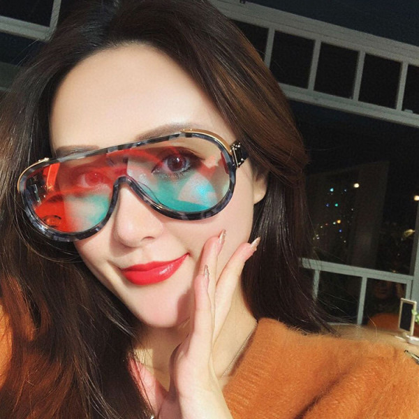 Women's sunglasses Sunvisor one-piece sunglasses Men's sunglasses