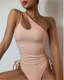 Sexy Bikini Solid One Piece Bikini