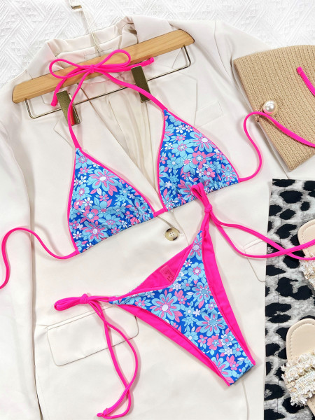 Bikini Women's Sexy Triangle Wrap Swimwear Split Swimwear