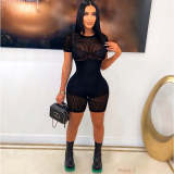 Women's wool knitted one-piece shorts