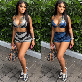 Fashion casual two-piece set