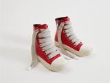 High top shoes, thick shoelaces, large eyelets, men's and women's same pair of cricket shoes