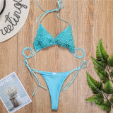Pearl bikini sexy thong swimsuit