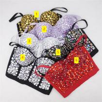 Nightclub bra, nail bead, suspender, outerwear top Nightclub bra, nail bead, suspender, outerwear top