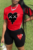 Personalized printing casual two-piece set