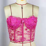 Lace steel band bra, slim fitting sexy underwear