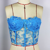 Lace steel band bra, slim fitting sexy underwear