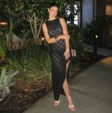 Beach Vacation Sexy Long Dress Knitted Split Dress