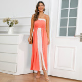 Fashion sexy slim temperament lace suspender dress women's dress