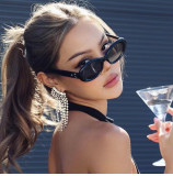 Three star oval sunglasses Anti ultraviolet sunglasses