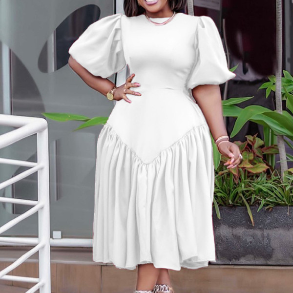 Oversized Fashion Bubble Sleeve Foreign Trade Dress