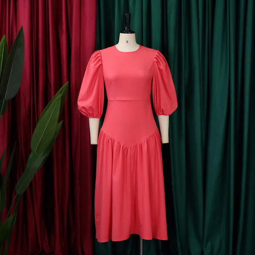 Oversized Fashion Bubble Sleeve Foreign Trade Dress