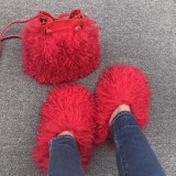 Personalized plush small bag