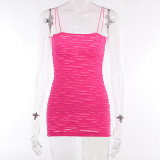 Sling tattered texture hollowed-out hip dress va va voom slim spice skirt