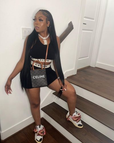 Letter printed fashion casual sleeveless vest, buttocks, shorts set, two-piece set