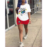 Personalized printing casual two-piece set