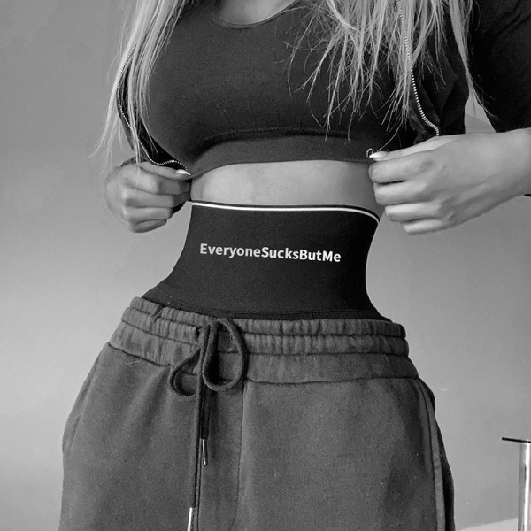 Knitted Simple High Waist Black Underlay Shorts Fashion Sexy Sports Casual Shorts