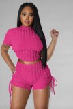 Fashion Sexy Casual Lounge Back Waist Two Piece Set