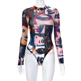 Printed Bodysuit