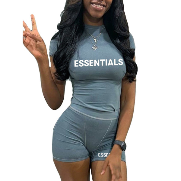 Printed casual English letter set