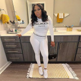 Fashion Print Personalized Two Piece Set