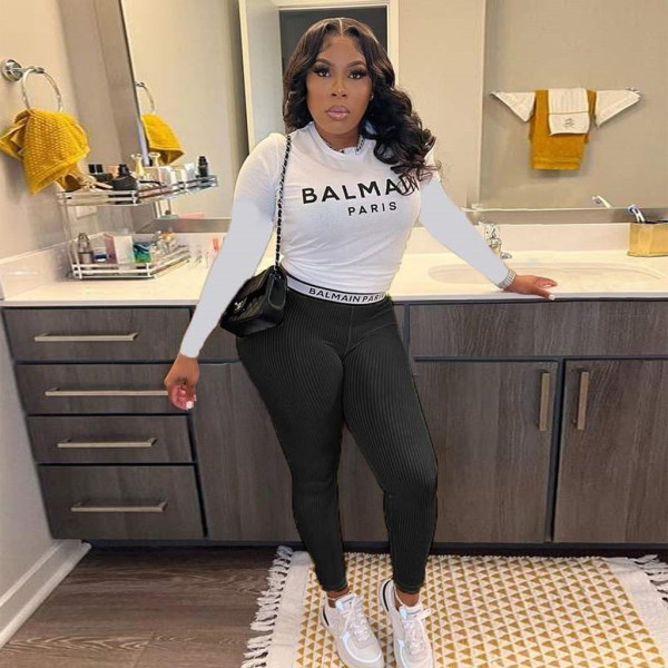 Fashion Print Personalized Two Piece Set