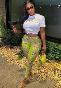 Fashion Printing 2-Piece Set