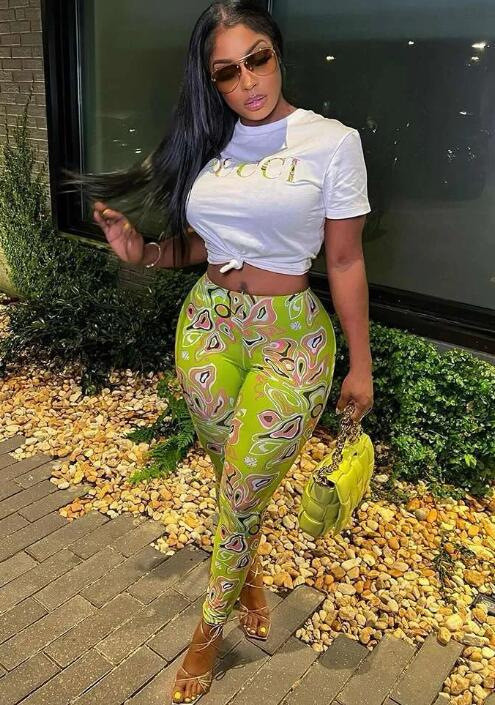 Fashion Printing 2-Piece Set