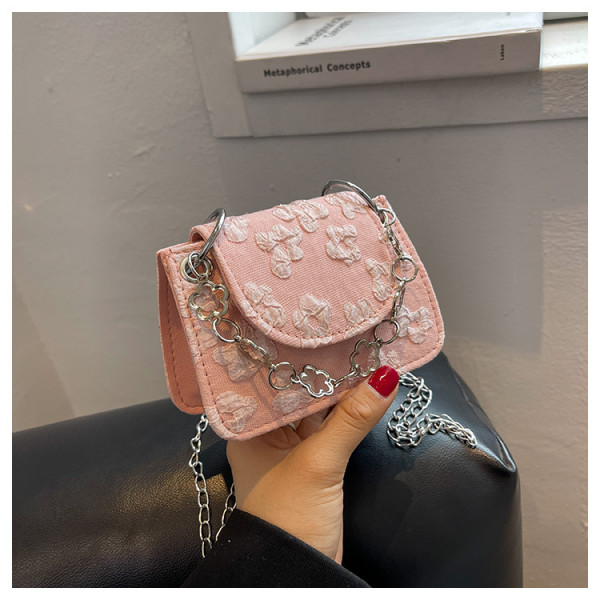 Minimal Chain Mini Lipstick Bag Crossbody Bag