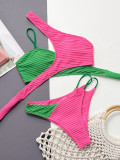 Contrast Split Bikini