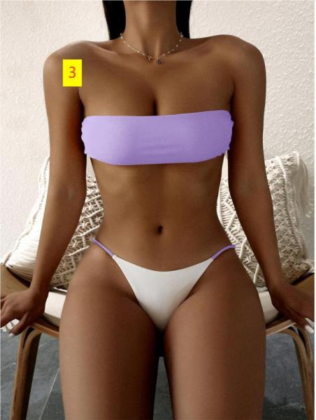 Sexy bikini bra split bikini