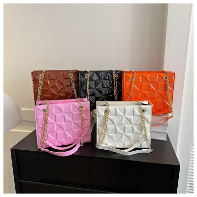Single shoulder crossbody bag small square bag