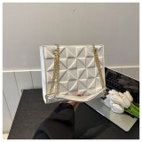 Single shoulder crossbody bag small square bag