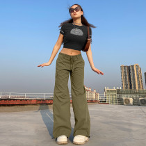 Fashion casual pocket cargo pants