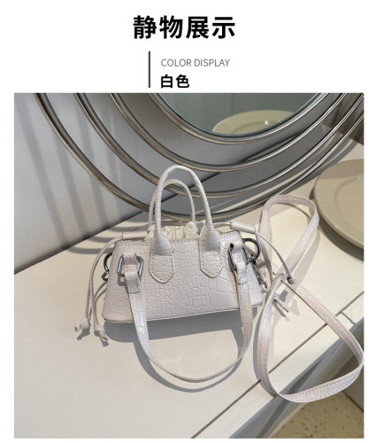 Handheld crossbody bag, one shoulder small square bag