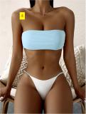 Sexy bikini bra split bikini