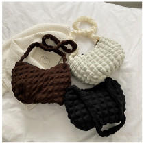 Single Shoulder Underarm Bag Casual Fashion Casual Solid Color Handbag