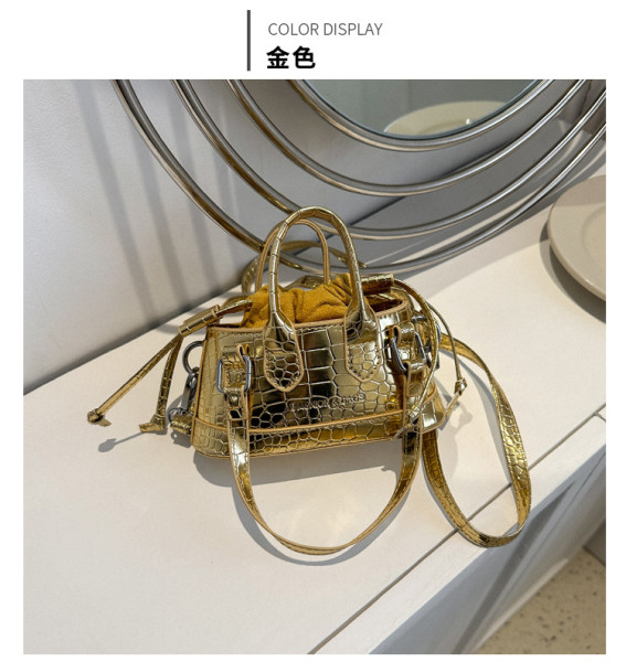 Handheld crossbody bag, one shoulder small square bag