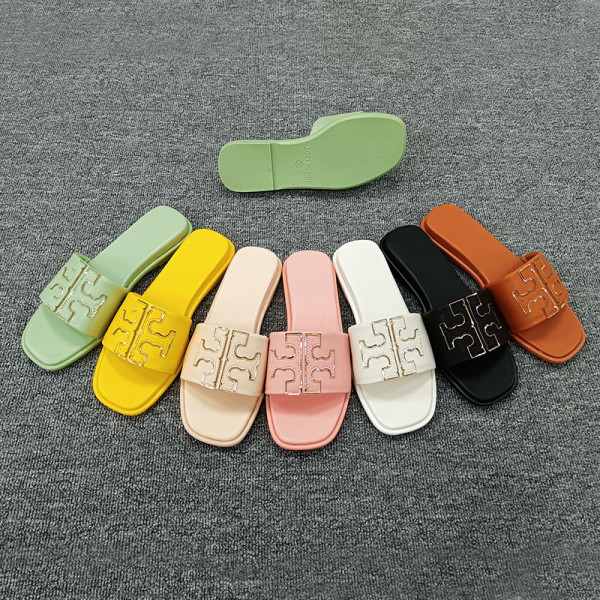 Women's slippers, flip flops, fashionable flat shoes