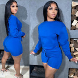 Solid casual set with three colors available