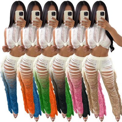 Women's casual vest and pants set