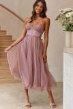 Sexy Strap Casual Dress Multicolor Women's Dress